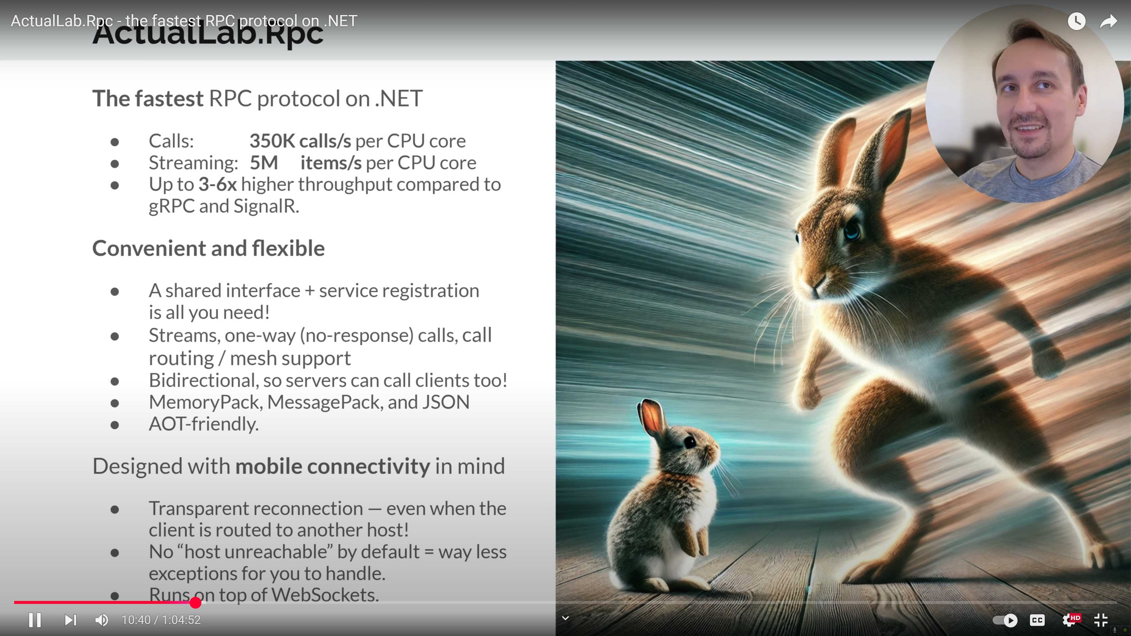 ActualLab.Rpc - the fastest RPC protocol on .NET